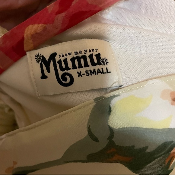 Show me your muMu amanda rose floral halter maxi dress, size XS - Picture 8 of 9